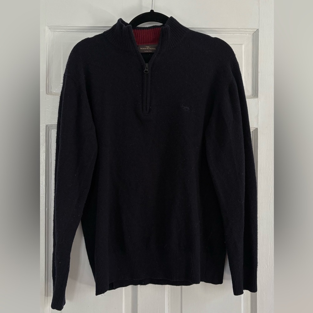 Navy wool Sweater